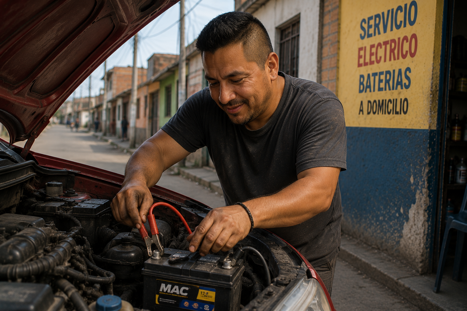 Inicio de carro a domicilio